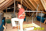 VERSA RAIL MODEL 60 ATTIC LADDER SAFETY RAIL